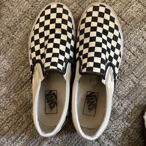 Checkered Vans